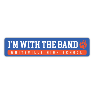 “I’m With the Band” Bumper Sticker